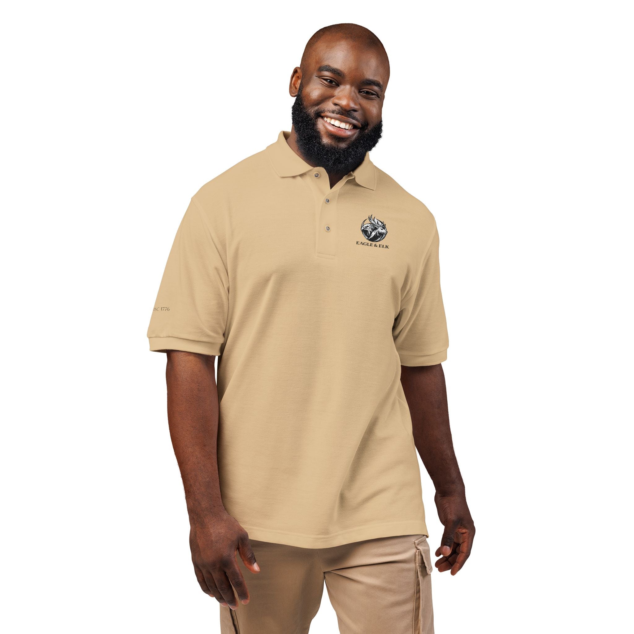 "Disovery" Unisex Polo Shirt (Embroidery)
