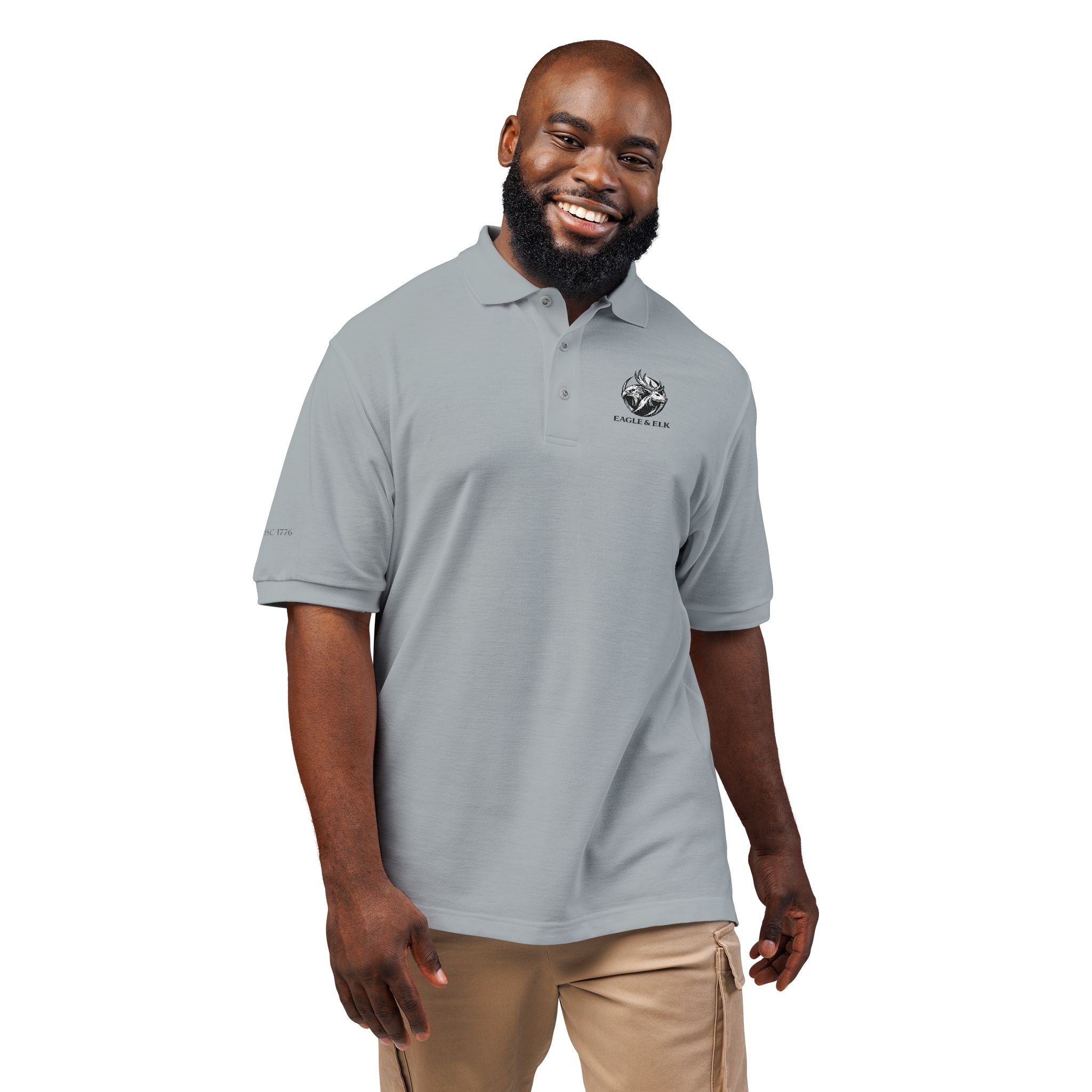 "Disovery" Unisex Polo Shirt (Embroidery)