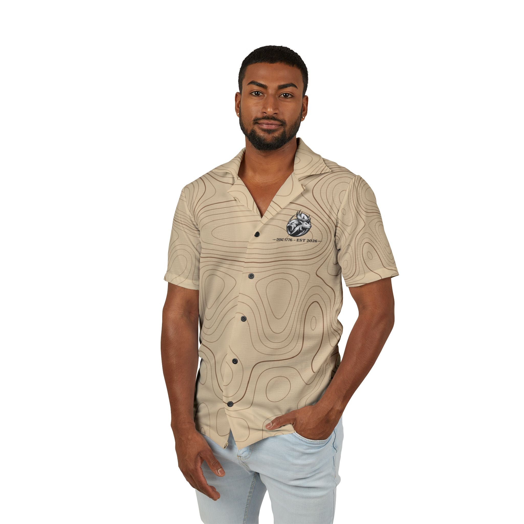 Men's Hawaiian Camp Shirt (AOP)