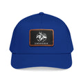 Eagles & Elk Leather Patch Baseball Cap | Two-Tone Mid Profile
