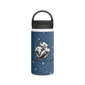 "Droplet" Stainless Steel Water Bottle, Handle Lid