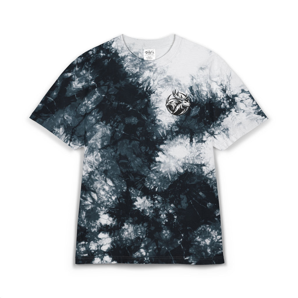 Oversized Tie-Dye T-Shirt (Embroidery)
