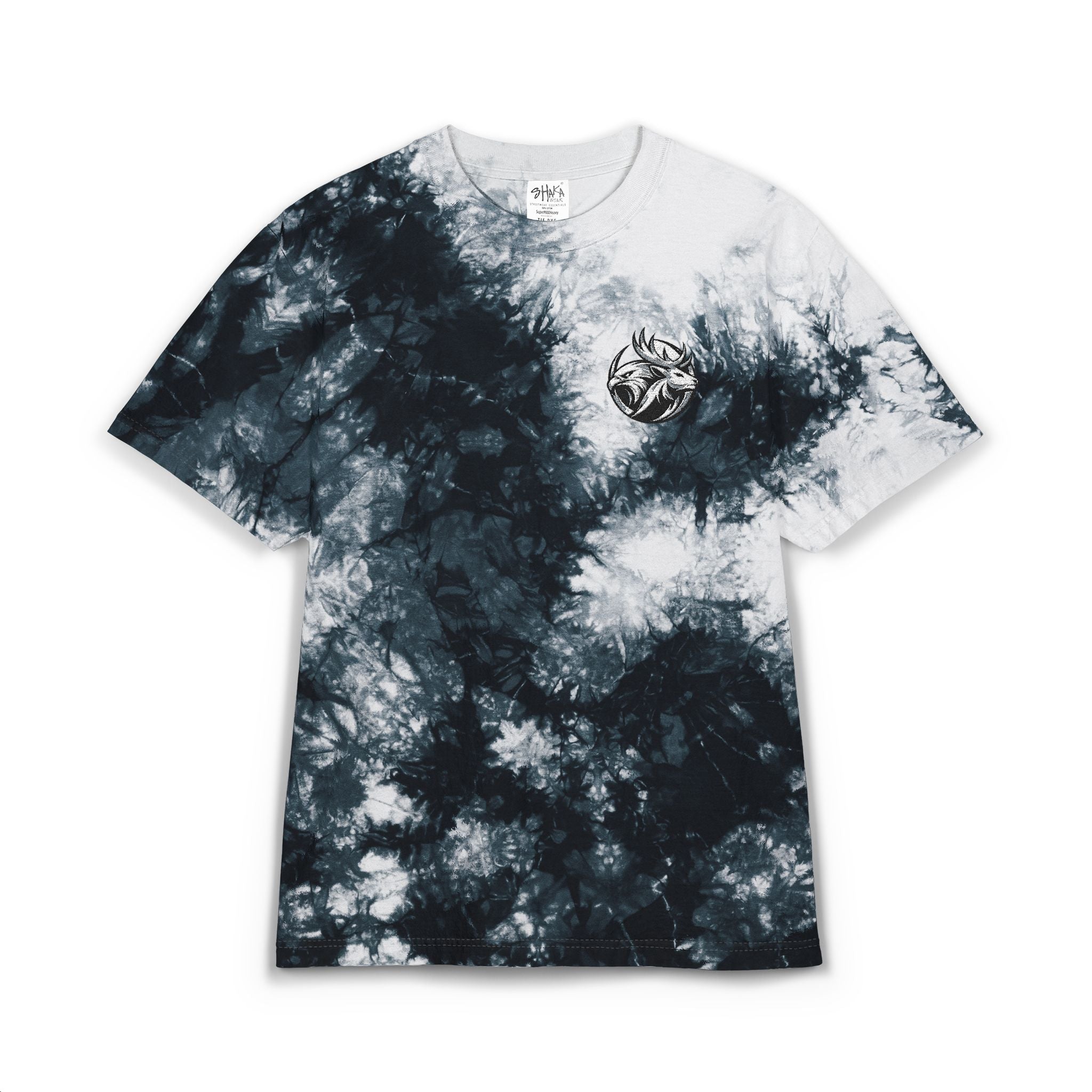 Oversized Tie-Dye T-Shirt (Embroidery)