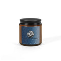 "Droplets" Scented Soy Candle (Multi-Size, Amber Jar)