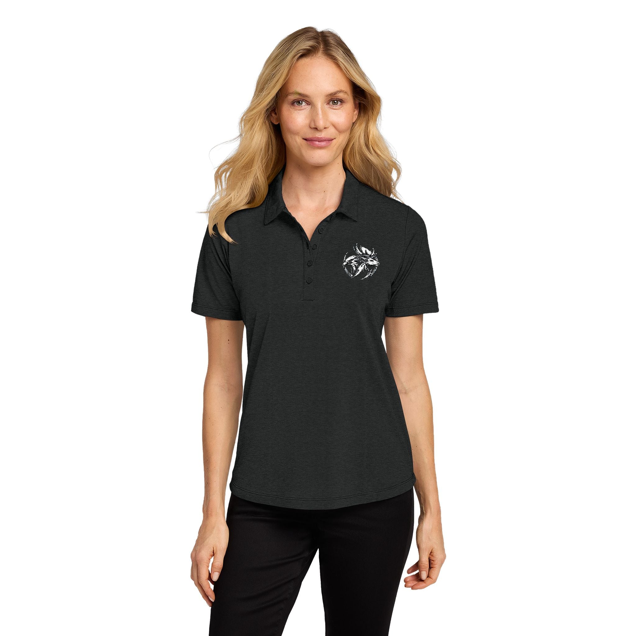 Ladies Fine Pique Blend Polo