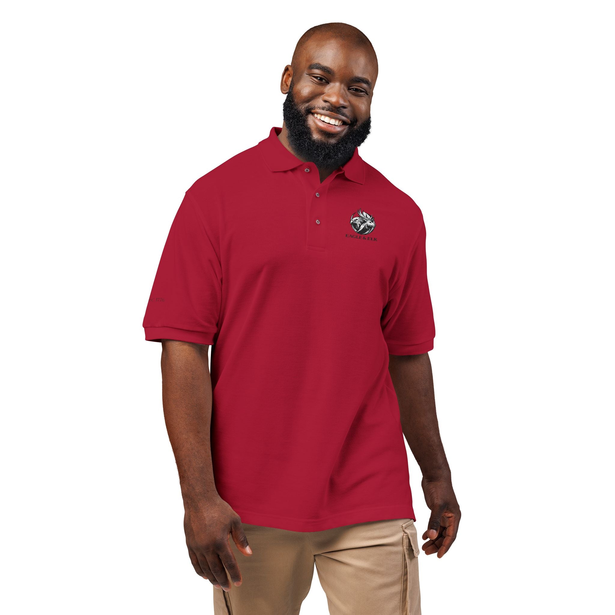 "Disovery" Unisex Polo Shirt (Embroidery)
