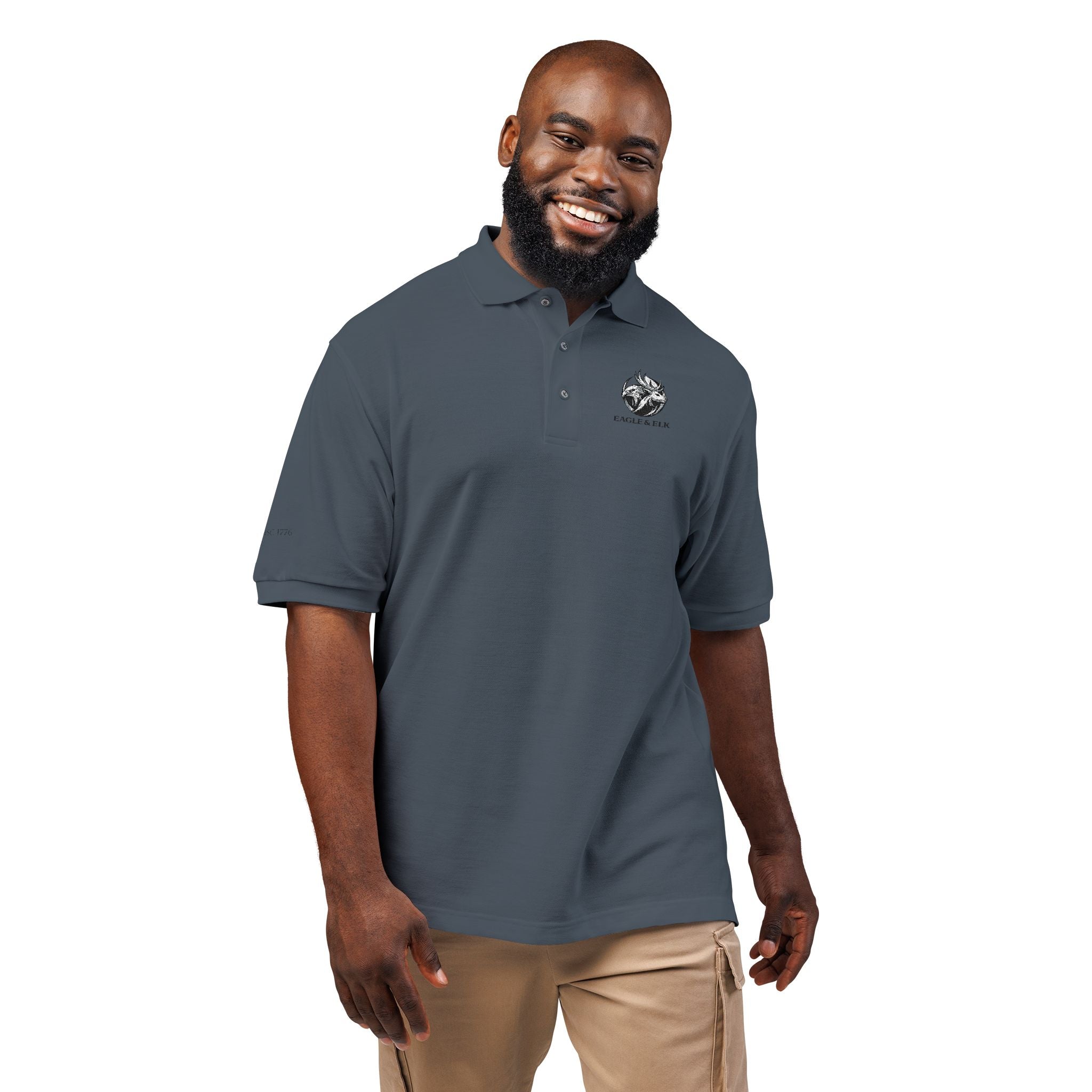 "Disovery" Unisex Polo Shirt (Embroidery)